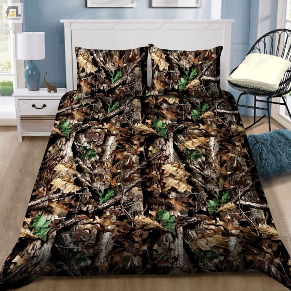 Get Lost In Comfort Oak Camo Duvet Cover Sets For Cozy Nights elitetrendwear 1