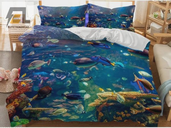 Make Waves In Bed Ocean World Duvet Cover Sets elitetrendwear 1