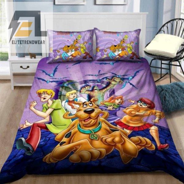 Cozy Scooby Doo Holiday Duvet Comfy Thanksgiving Xmas Set elitetrendwear 1