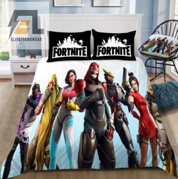 Level Up Your Sleep Season 9 Fortnite Funny Bedding Set elitetrendwear 1