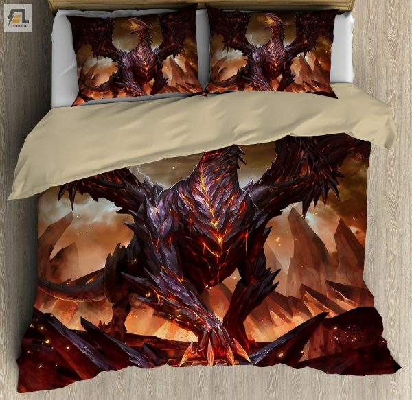 Tame The Night Cozy Lava Dragon Duvet Covers Await elitetrendwear 1