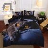 Feline Fine Hilarious Black Cat Duvet Cover Set elitetrendwear 1