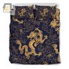 Sleep With Dragons Cozy Gold Duvet Sets For Bold Dreamers elitetrendwear 1