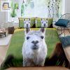 Snuggle With A 3D Alpaca Comfy Duvet Bedding Set elitetrendwear 1