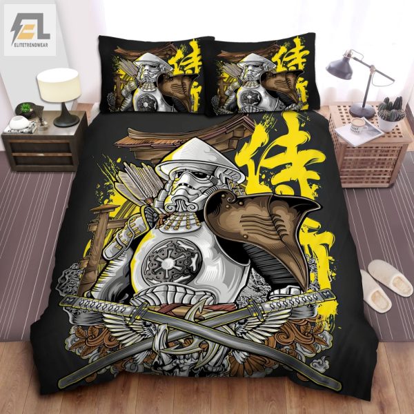 Sleep Like A Jedi Samurai Stormtrooper Duvet Sets elitetrendwear 1