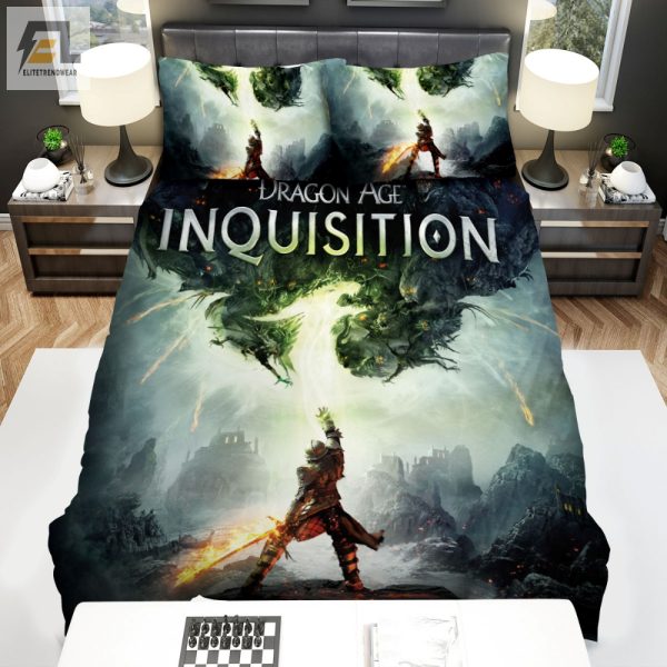 Snuggle With Dragons Comfy Duvet Sets For Dragon Age Fans elitetrendwear 1