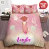 Snuggle With A Black Mermaid Cute Custom Cozy Duvet Set elitetrendwear 1