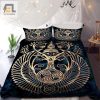 Sleep Like A Pharaoh Comfy Ancient Egyptian Duvet Set elitetrendwear 1