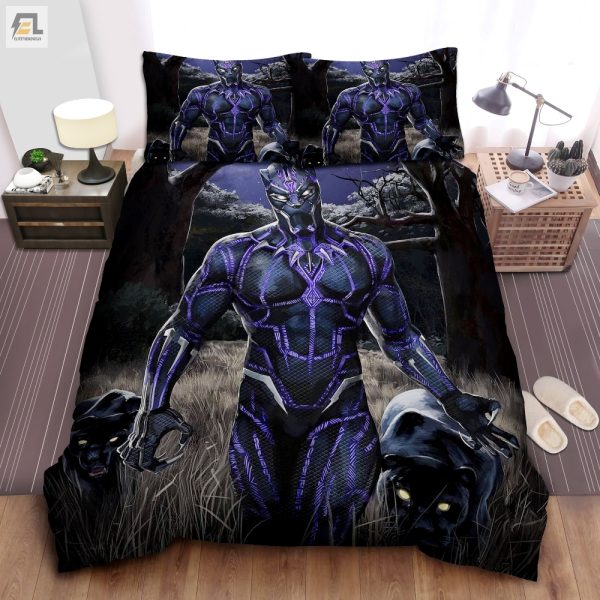 Sleep Wild Hilarious Black Panther Bedding Sets elitetrendwear 1