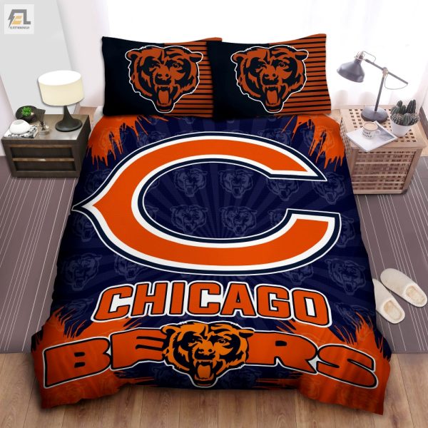 Dream Beary Big Chicago Bears Comfy Duvet Sets elitetrendwear 1