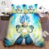 Unleash Your Sleep Vegeta Super Saiyan Blue Duvet Set elitetrendwear 1