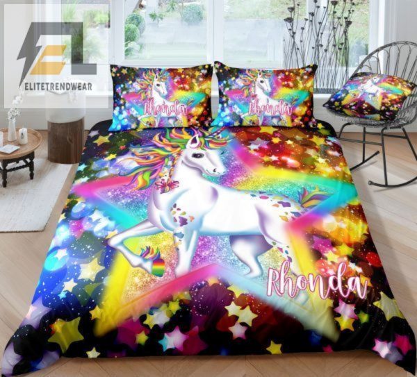 Magical Unicorn Duvet Set Sparkle Snuggle In Style elitetrendwear 1