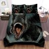 Sleep With A Trex Quirky Jurassic Digital Art Bedding elitetrendwear 1