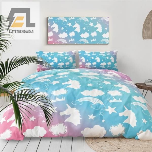 Sleep With Sky Unicorns Comfy Duvet Sets For Whimsical Dreams elitetrendwear 1