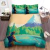 Snuggle With Salmon Comfy Kenai River Duvet Bedding elitetrendwear 1