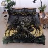 Fiery Fun Hilarious Black Dragon Duvet Cover Gift Set elitetrendwear 1