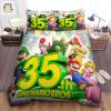 Sleep Like Mario 35Th Anniversary Comfy Duvet Set elitetrendwear 1