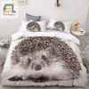 Hedgehog Lovers Dream Fun Cozy Duvet Cover Gift Set elitetrendwear 1