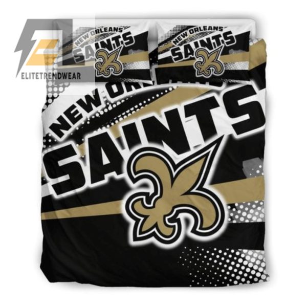 Saints 3D Bed Set Dream In Nola Style elitetrendwear 1