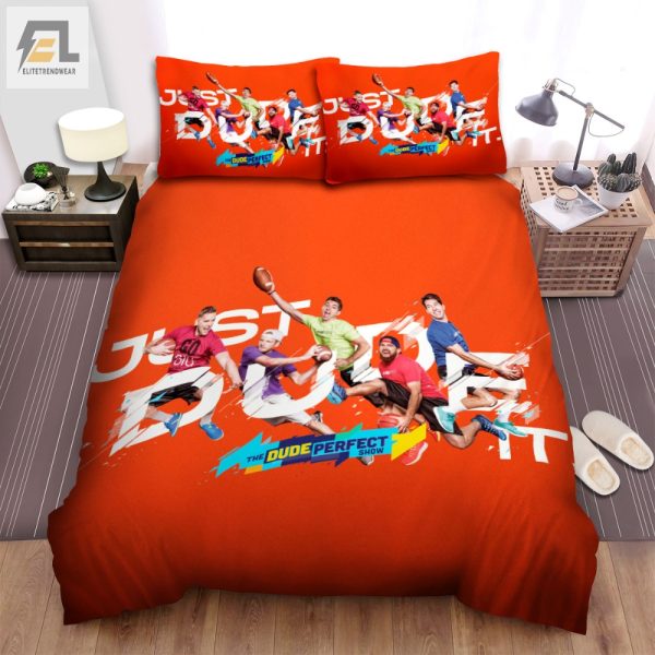 Comfy Just Dude It Duvet Perfect For Dude Perfect Fans elitetrendwear 1