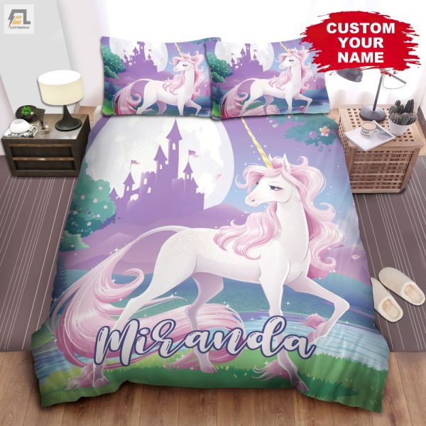 Magic Dreams Pink Mane Unicorn Duvet Set Sleep In Whimsy elitetrendwear 1