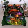 Fun Cozy Colorful Mushroom Duvet Best Gifts For Fungus Fans elitetrendwear 1