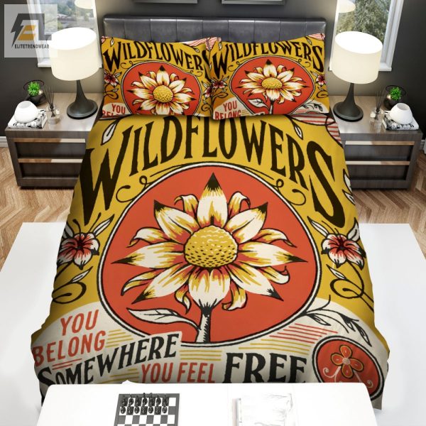 Rock Your Dreams Tom Petty Wildflowers Duvet Set elitetrendwear 1