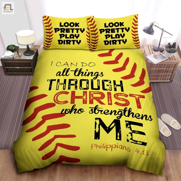 Sleep Like A Pro Softball Duvet Comfy Bedding Sets elitetrendwear 1