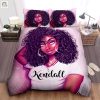 Curly Haired Queen Custom Duvet Sleep Like A Diva elitetrendwear 1