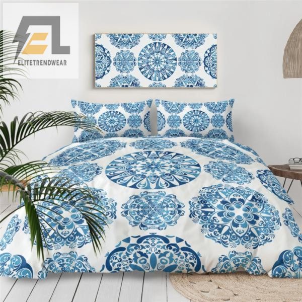 Dream In Blue Quirky Mandala Duvet Sets For Cozy Nights elitetrendwear 1