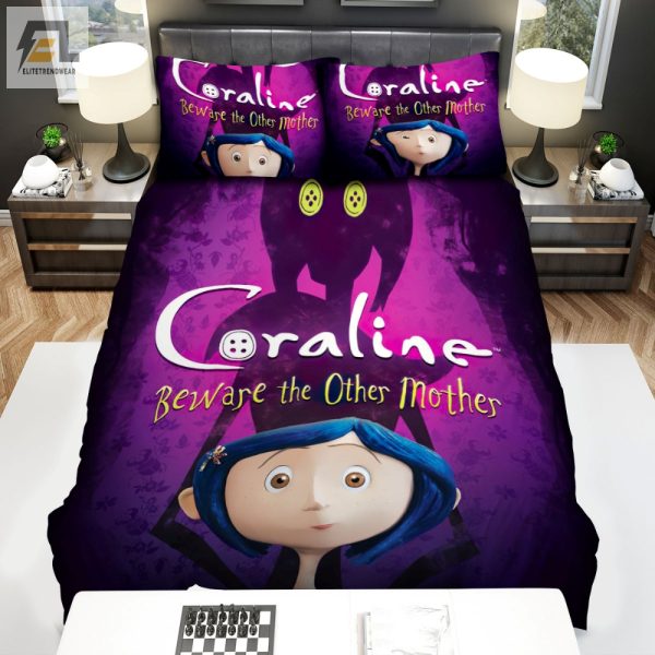 Dare To Dream Coraline Other Mother Duvet Cozy Quirky elitetrendwear 1