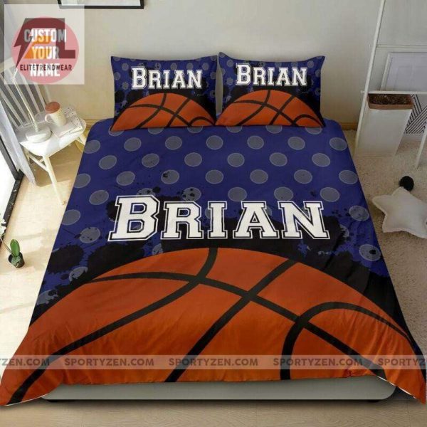 Hoop Dreams Custom Name Duvet For Mvp Sleepers elitetrendwear 1