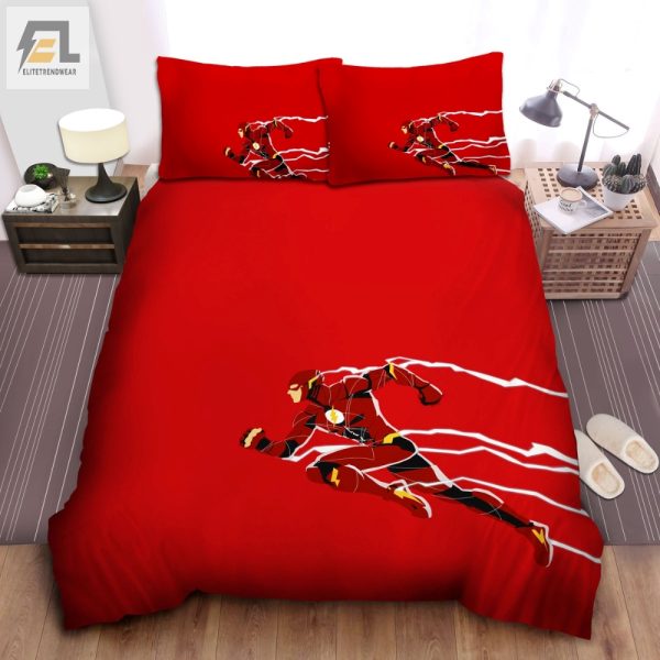 Zoom Into Sleep Flashy Red Super Speed Duvet Sets elitetrendwear 1