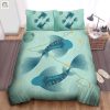 Dream Like A Fish Pisces Duvet Cover Snug Starry elitetrendwear 1