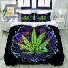 Snug As A Bug In A Leaf Rug Funny Cannabis Duvet Set elitetrendwear 1