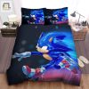 Zoom Into Dreamland Hilarious Sonic Speed Bedding Sets elitetrendwear 1