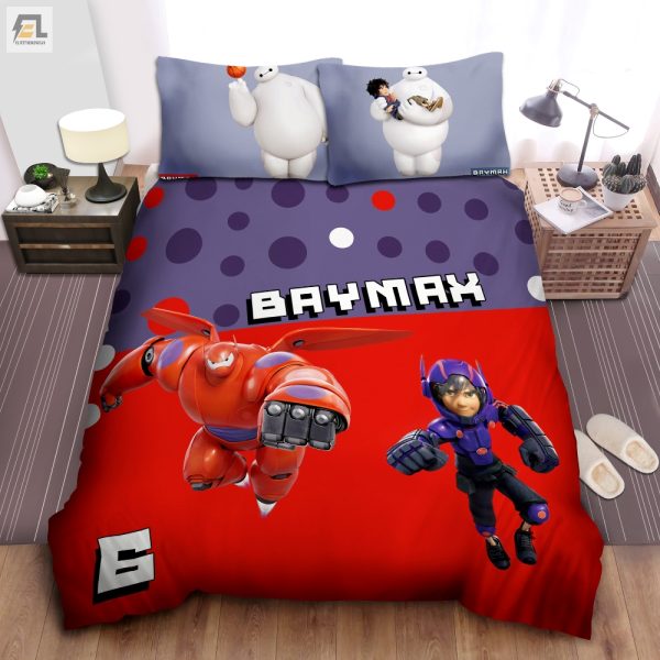 Snuggle Hero Style Comfy Baymax Duvet Bedroom Set elitetrendwear 1