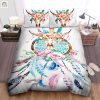 Sleep With Skulls Cozy Floral Dreamcatcher Duvet Set elitetrendwear 1