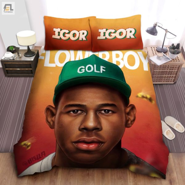 Flower Boy Fun Tyler The Creator Duvet Cover Set elitetrendwear 1