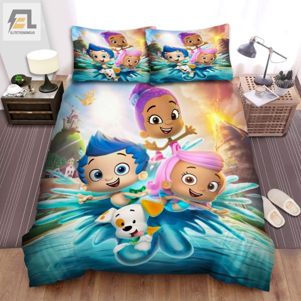 Sleep Like A Guppy Bubble Guppies Funny Duvet Sets elitetrendwear 1