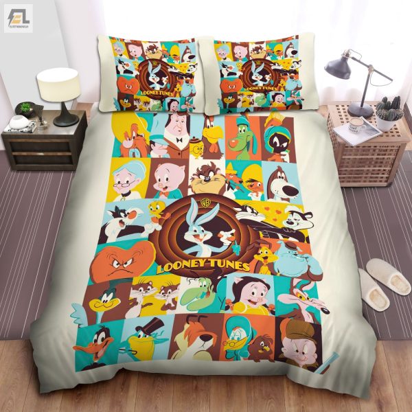 Retro Looney Tunes Duvet Comfy Quirky Bedroom Set elitetrendwear 1