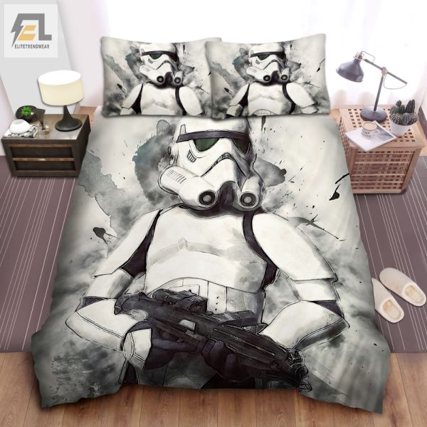 Sleep Like A Stormtrooper Fun Star Wars Duvet Cover Set elitetrendwear 1