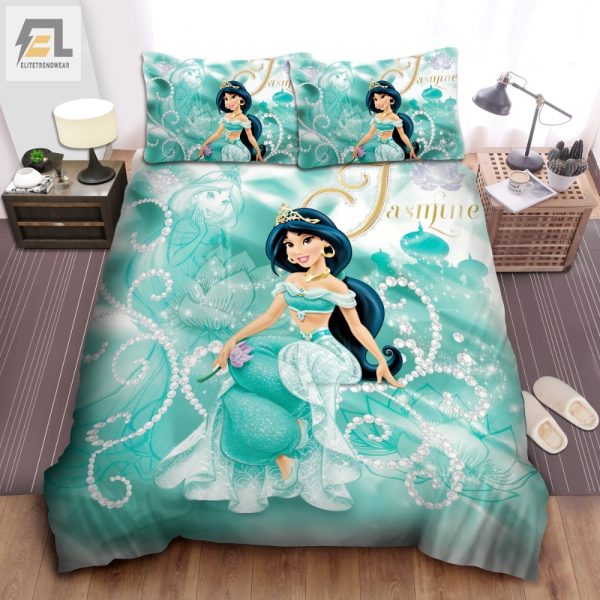 Sleep Like Royalty With Princess Jasmine Bling Bedding elitetrendwear 1