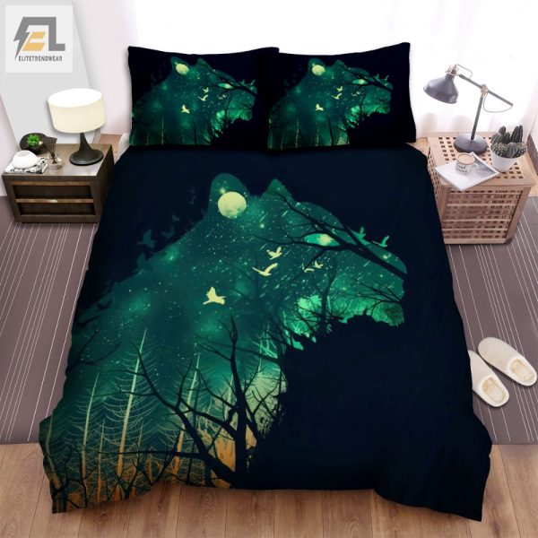 Roar In Style Hilarious Negative Space Tiger Duvet Set elitetrendwear 1