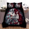 Comfy Skull Roses Duvet Set Sleep Like The Dead elitetrendwear 1