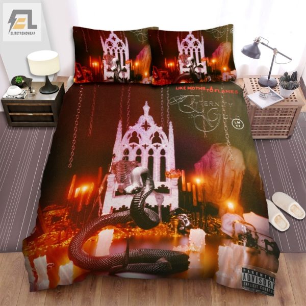 Snuggle Like Moths Hilarious Cozy Music Duvet Set elitetrendwear 1