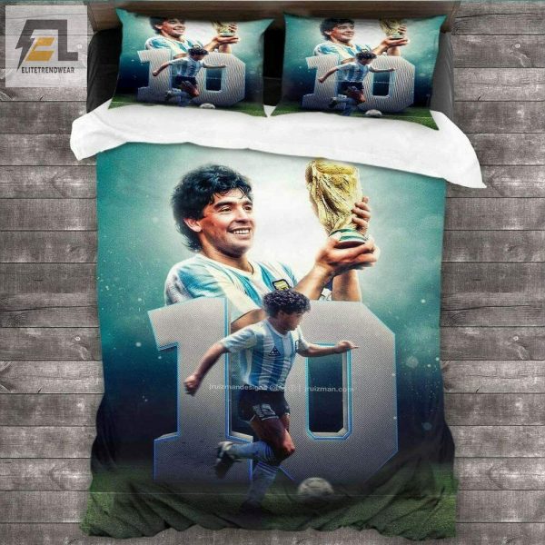 Sleep Like A Legend Diego Maradona Duvet Set elitetrendwear 1