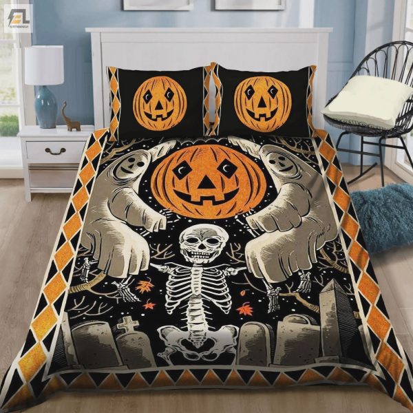 Spooktacular Comfort Halloween Duvet Cover Set elitetrendwear 1