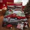 Festive Red Truck Duvet Set Cozy Up With Cardinals elitetrendwear 1