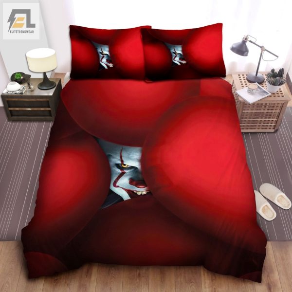 Sleep With A Smile Pennywise Duvet Cozy Bedding Sets elitetrendwear 1